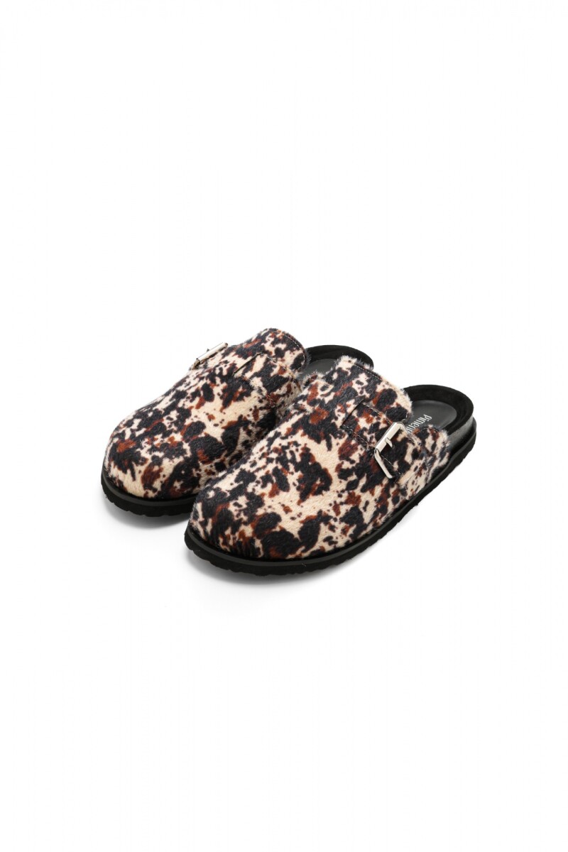 Sueco Hebilla - Cow Print 