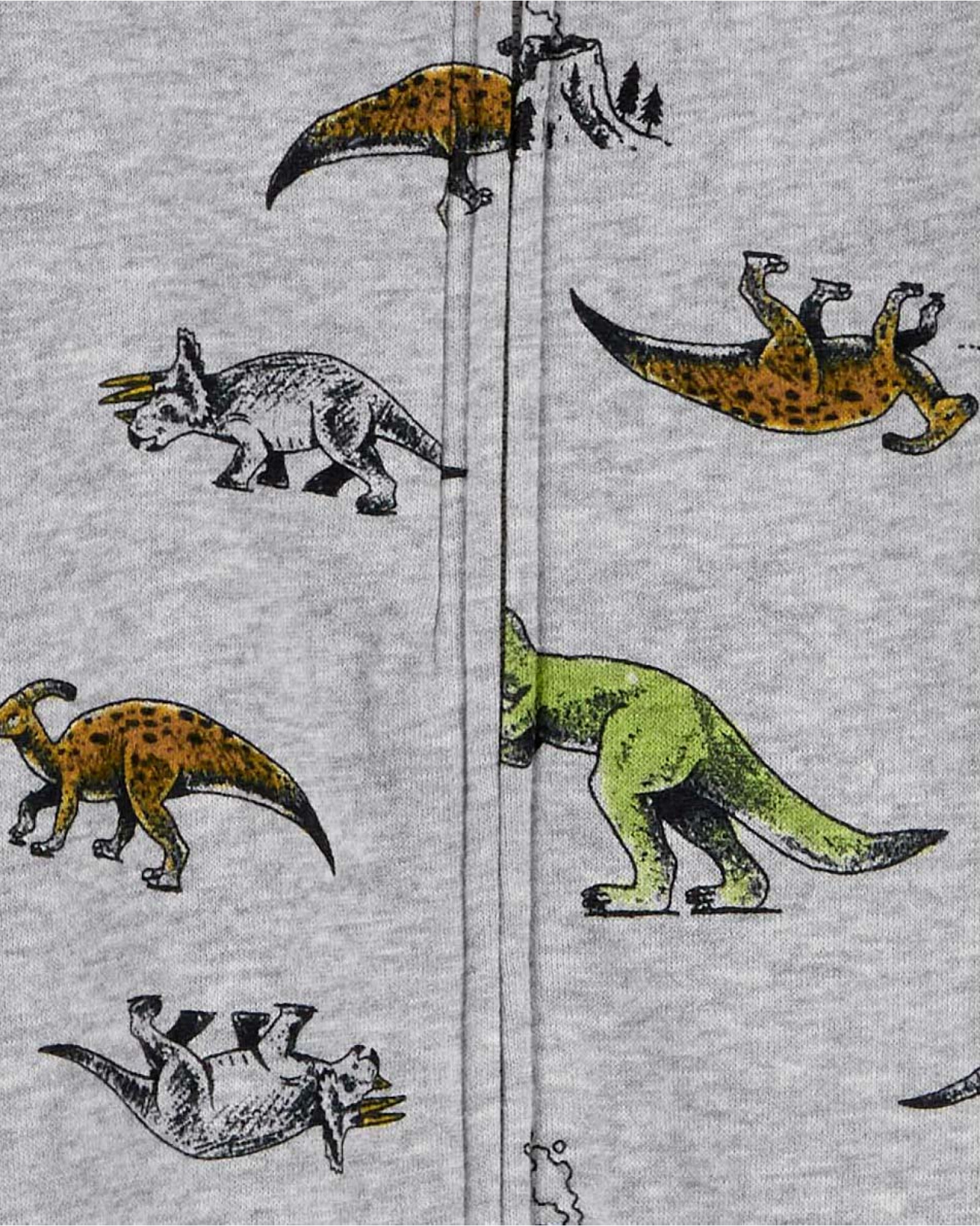 Mameluco de algodón, diseño dinosaurios Mameluco de algodón, diseño dinosaurios
