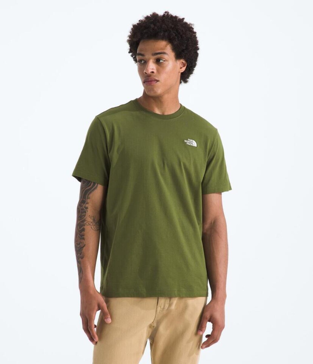 Remera Evolution Simple Dome - Woodland Green 