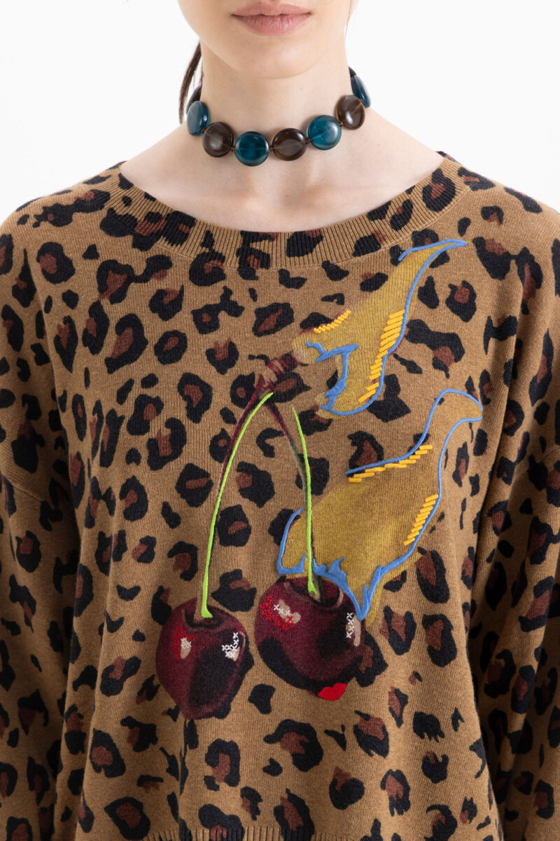 SWEATER REMY Leopardo