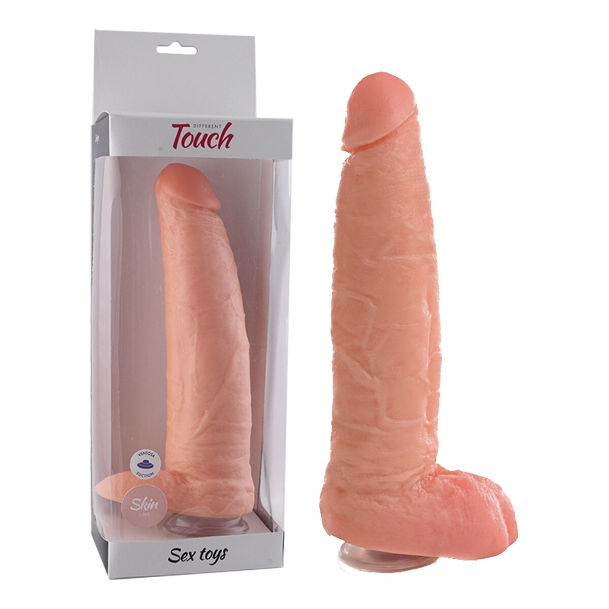 Consolador Realístico Brad Stone Con Ventosa - Piel 