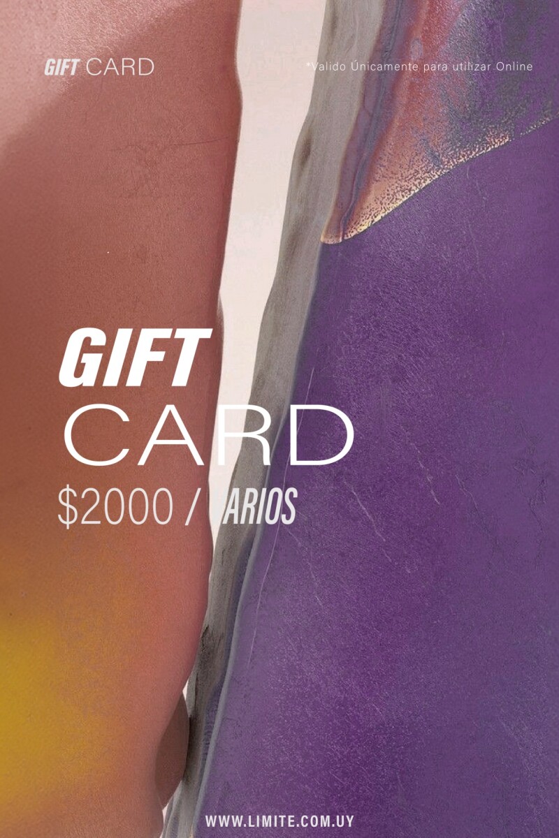 GIFT CARD 2000 VARIOS