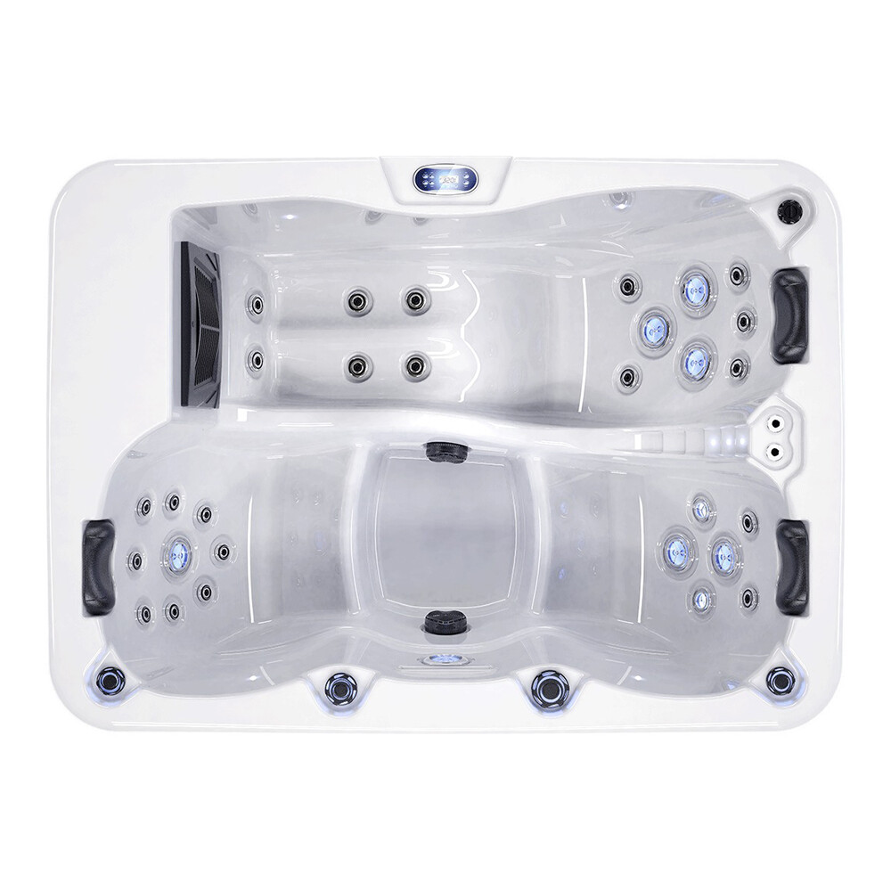 SPA EXTERIOR 3 PERS.GRIS C/COBERT.NEGRO Spa Exterior 3 Pers.gris C/cobert.negro