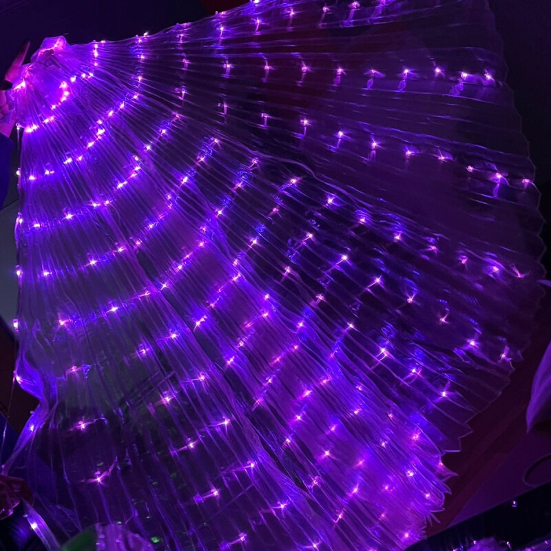 Alas con Luz Led Fucsia