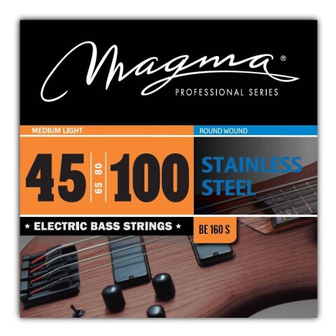 Encordado Magma Bajo Stainless Stl. M.Light 045-100 BE160S Encordado Magma Bajo Stainless Stl. M.Light 045-100 BE160S