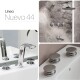 JUEGO DE GRIFERIA INCLUYE LAVATORIO DE MESADA DUCHA Y BIDET CROMO