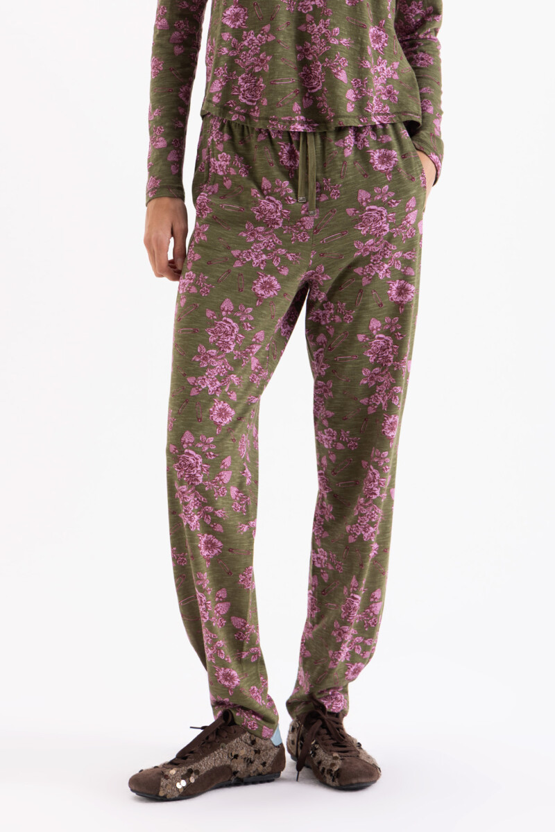 BABUCHA HALEY Verde Militar