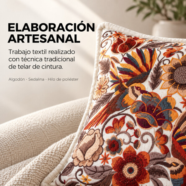 Fundas de Almohadón ZAL 50 x 50 cm Pack x2 Blanco