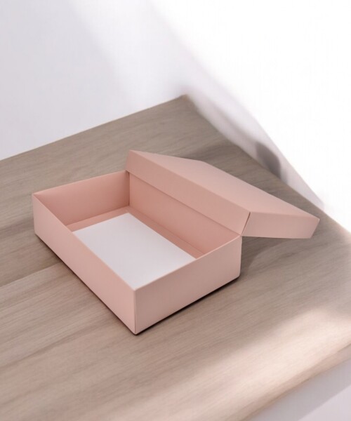 Caja Rectangular 16x23x6 cm NUDE