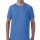 Camiseta Básica Gildan Con Bolsillo Azul marino