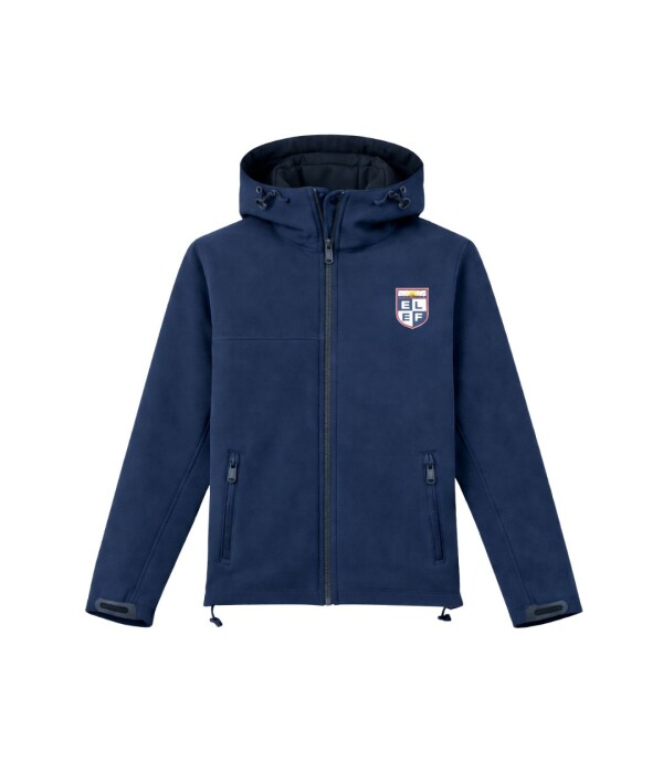 Campera Light-shell c/capucha Navy