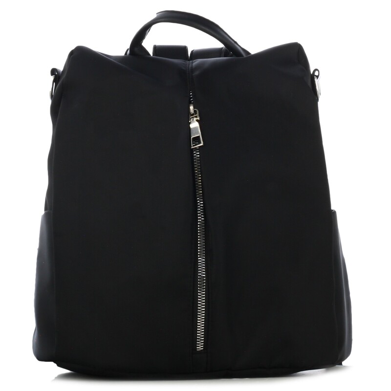 Mochila Miss Carol con cierres metalicos BERILO Negro