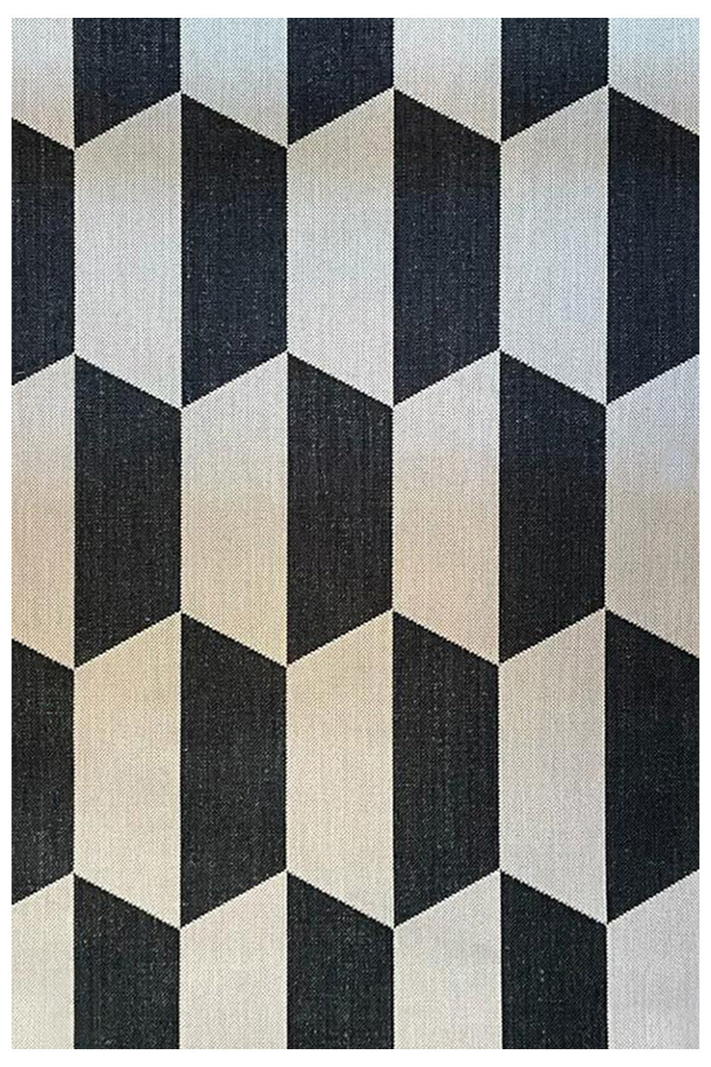 LINEO - ALFOMBRA LINEO 200X290 WOOL/BLACK 