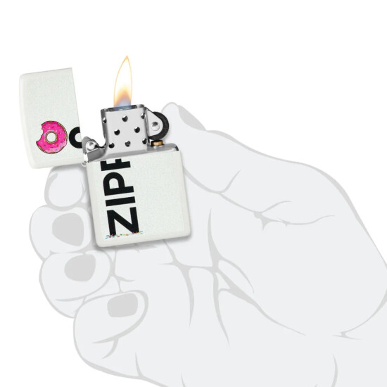 Encendedor ZIPPO 46240 C/Diseño Blanco 0