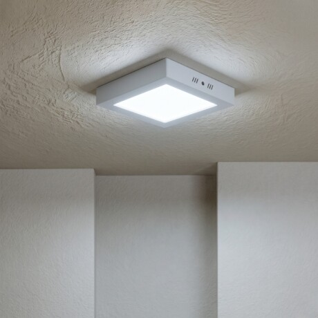 PLCA024 Panel LED Cuadrado de Adosar 24W Luz Fría