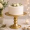 Soporte de Torta 32 cm x22cm Dorado