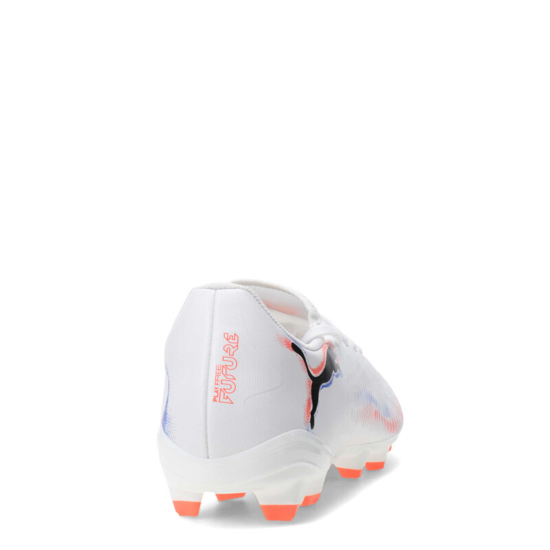 Championes de Hombre Puma Futbol 11 Future 8 Play FG Blanco - Anaranjado - Azul