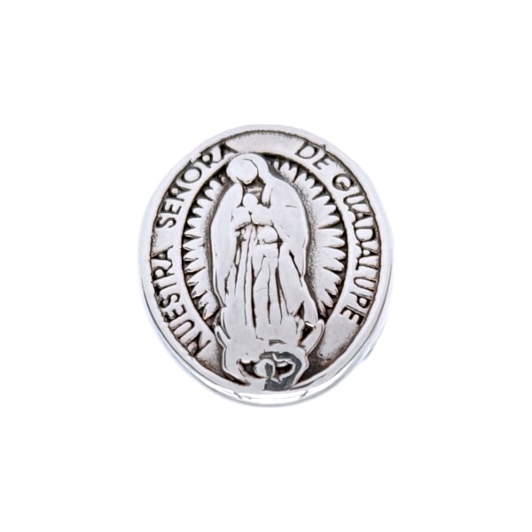 Anillo Virgen Milagrosa-Plata 925 Inflada-Sin Piedra-AN3007 sinpiedra