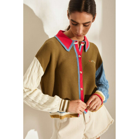 Cardigan Funny Verde