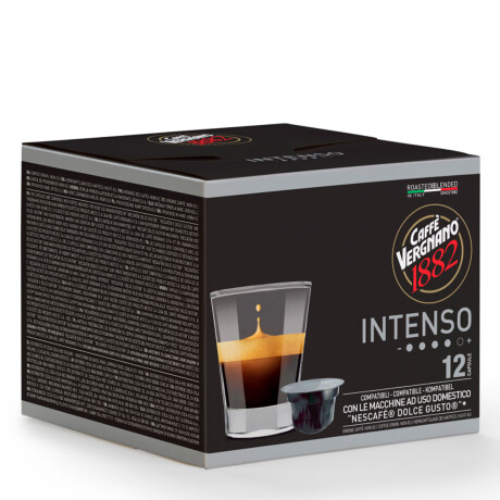 Cápsulas Café Vergnano Intenso 12U Compatible Dolce Gusto 001