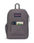 MOCHILA JANSPORT CROSS TOWN PLUS GRAPHITE GREY