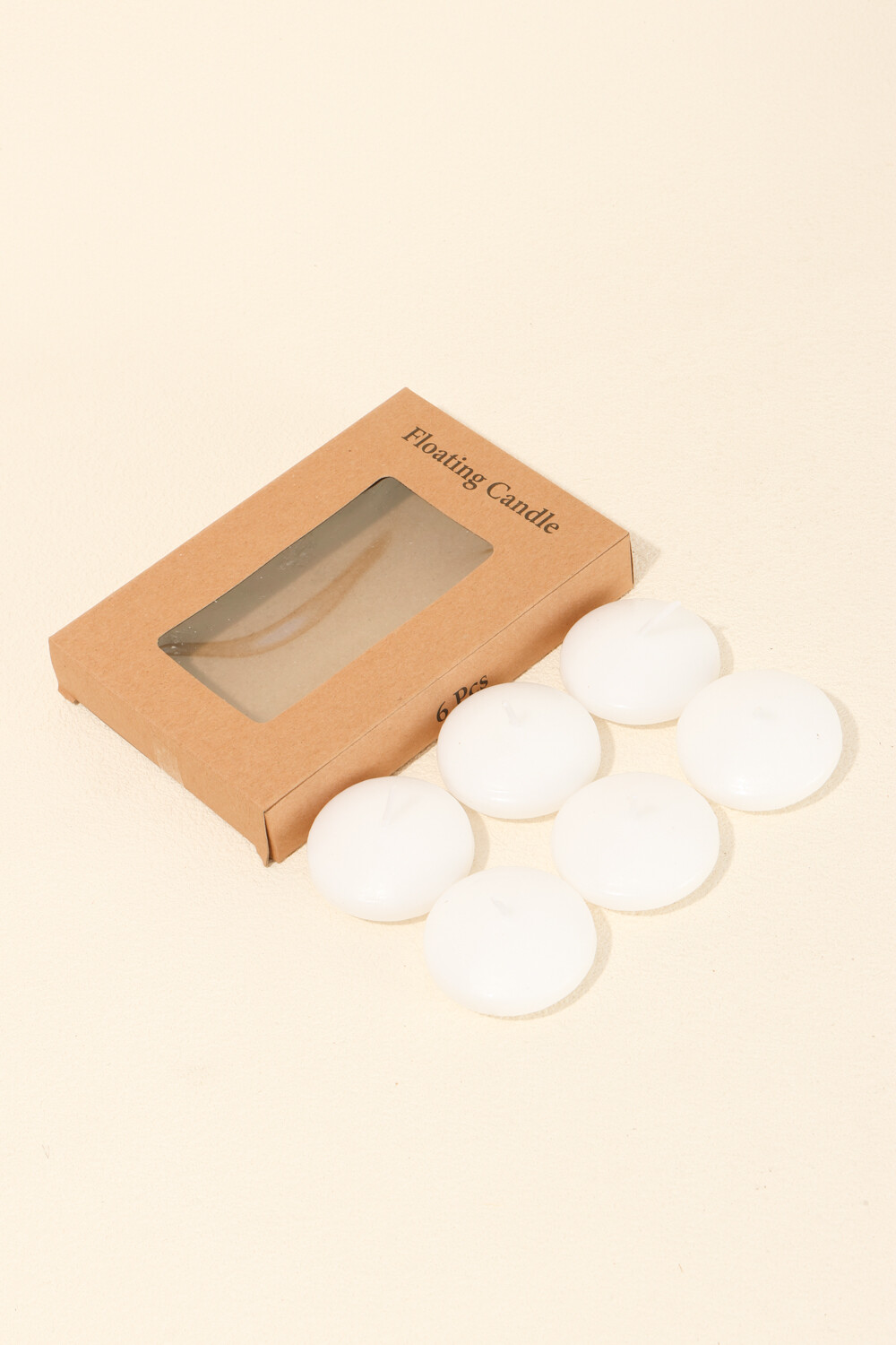 Vela Flotante 6 Un. 23g Color Unico