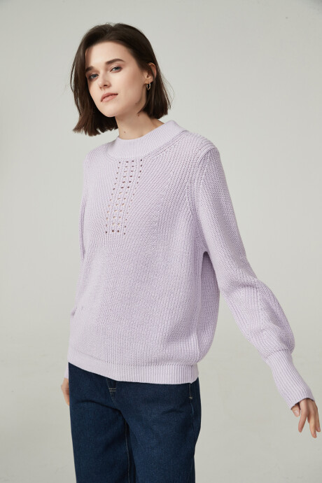 Sweater Virila Lila Grisaceo