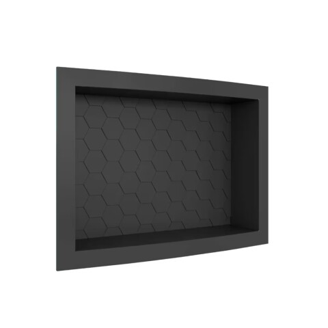 Nicho Empotrar Polipropileno 40cm Negro Nicho Empotrar Polipropileno 40cm Negro