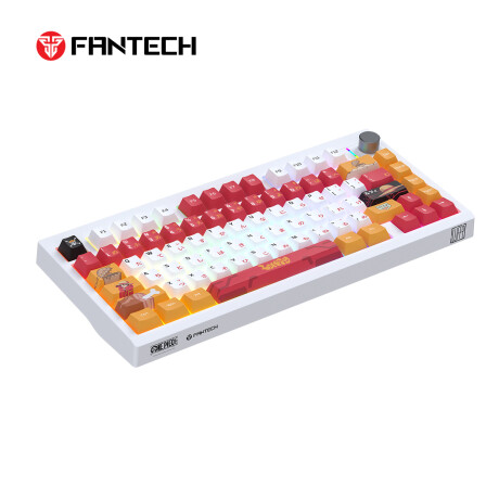 Teclado Gamer Fantech MK921 Luffy One Piece Switch White Teclado Gamer Fantech MK921 Luffy One Piece Switch White