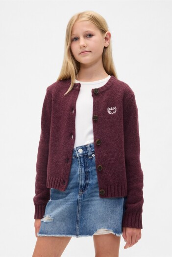 Saco Logo Gap Niña Tuscan Red
