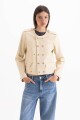 CHAQUETA NET Beige