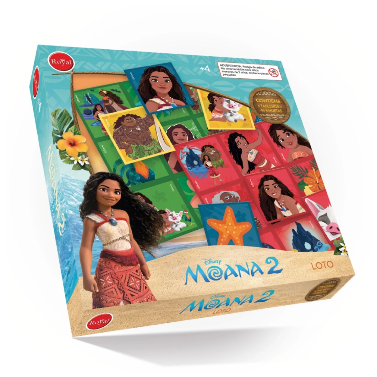 Loto Infantil Moana 2 Royal 