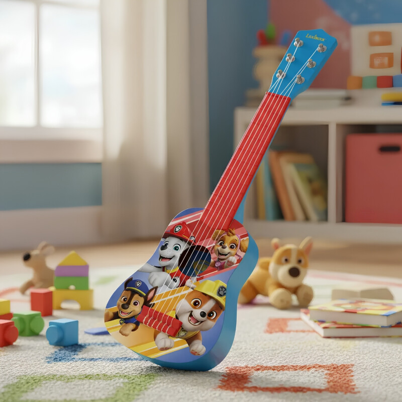 Guitarra Infantil Lexibook De Madera Paw Patrol 53 Cm Guitarra Infantil Lexibook De Madera Paw Patrol 53 Cm