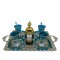 Set de té para cuatro personas VIP Turquesa