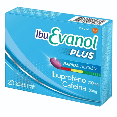 Ibuevanol Plus 20 Cápsulas Ibuevanol Plus 20 Cápsulas