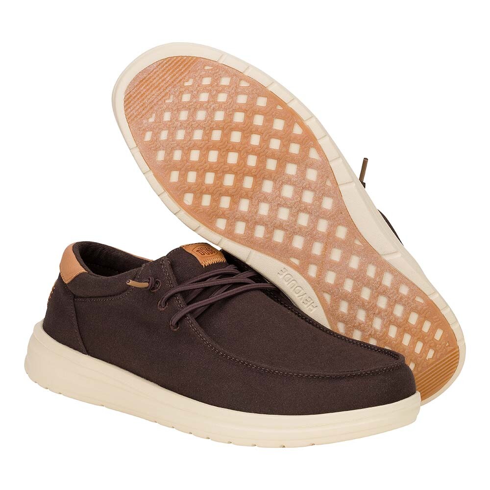 Paul Canvas - Hombre Mole Brown/Wood Ash