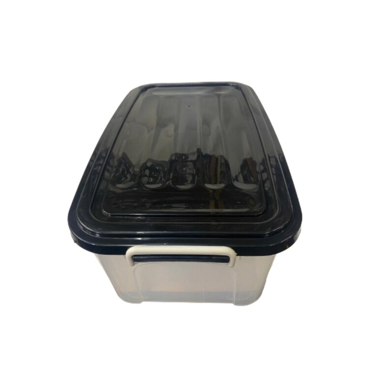CAJA ORGANIZADORA APILABLE 20 LITROS MULTICOLOR