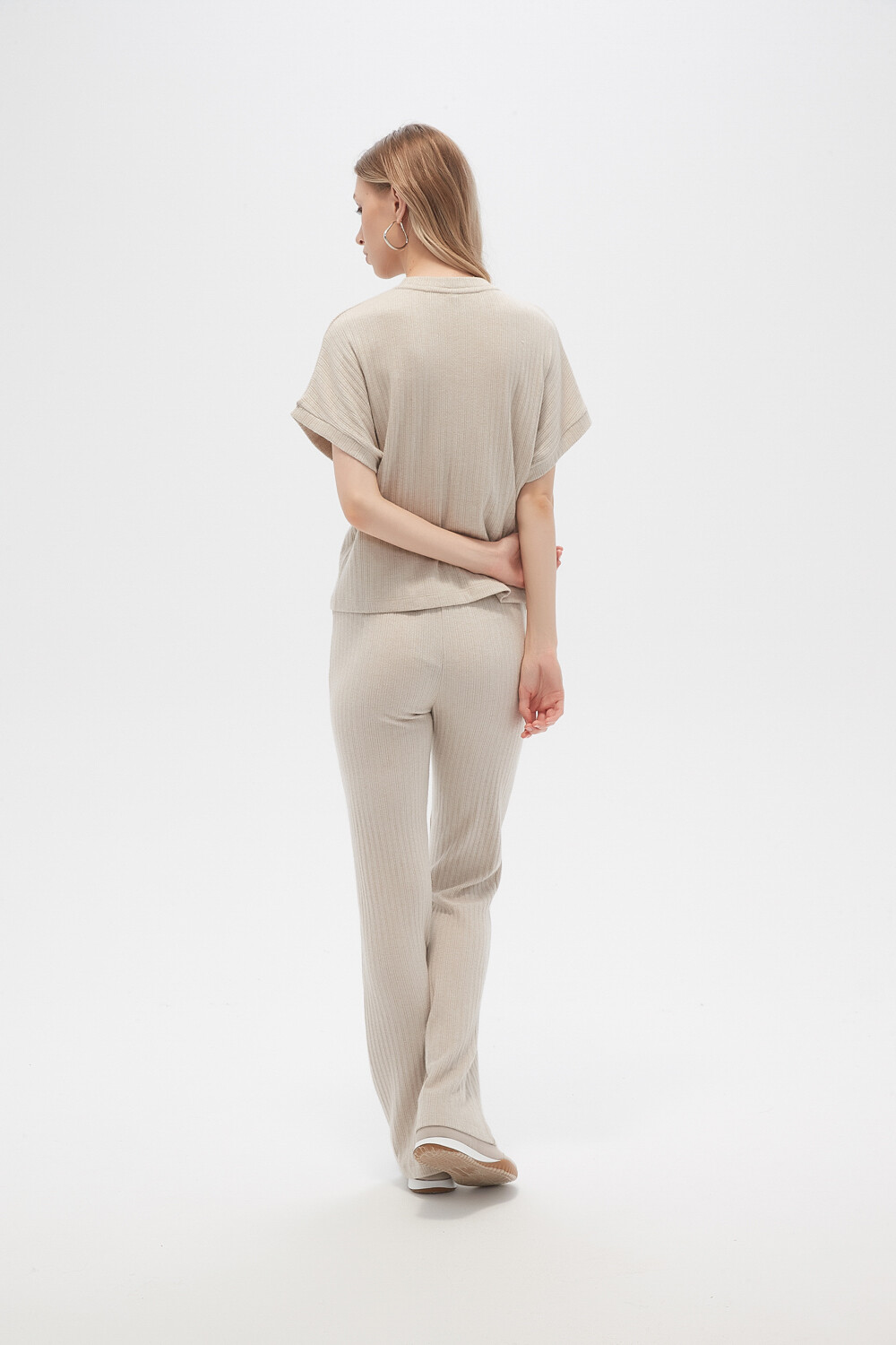 Pantalon Rana Beige Claro