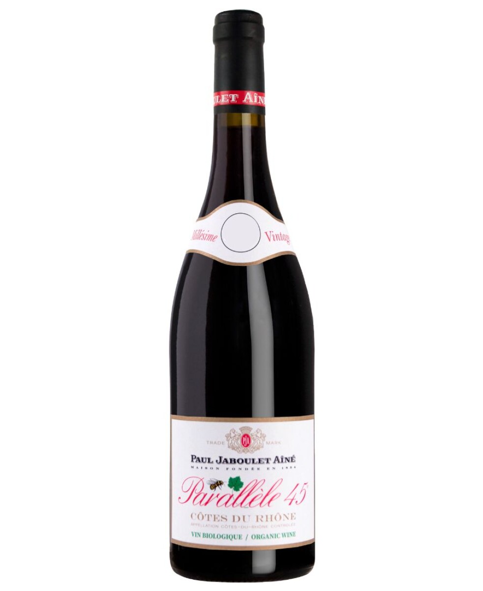 Vino PAUL JABOULET COTE DU RHONE Parallele 45 Tinto 750ml. 