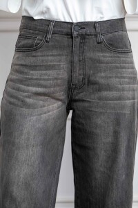 Jean Wide Tajo Denim Gris