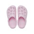 Floral Cut Out Clog - Unisex Pink Milk