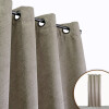 CORTINA ANTISOLAR ELIE BEIGE 140X229CM Unica