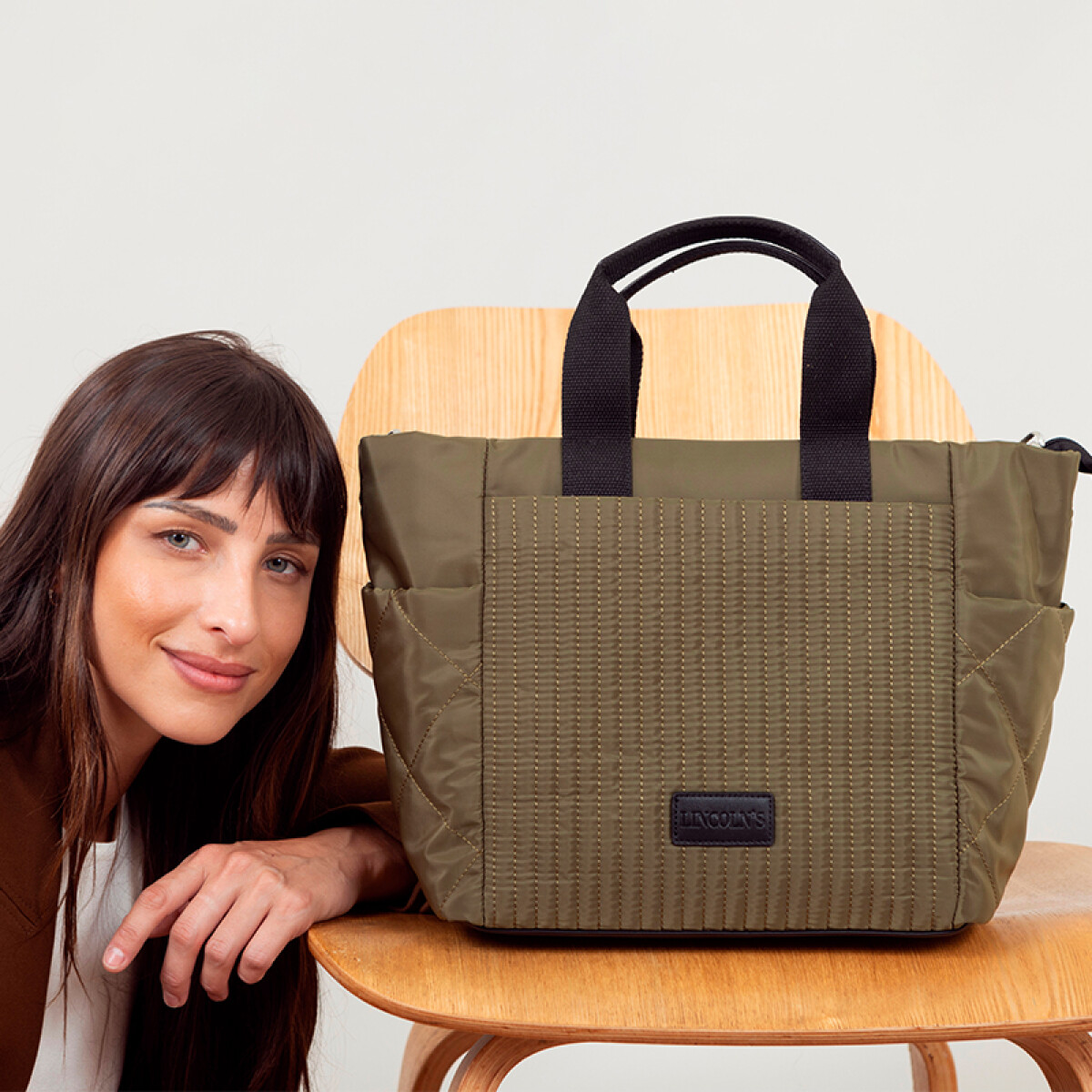 CARTERA NATALIE - VERDE MILITAR 