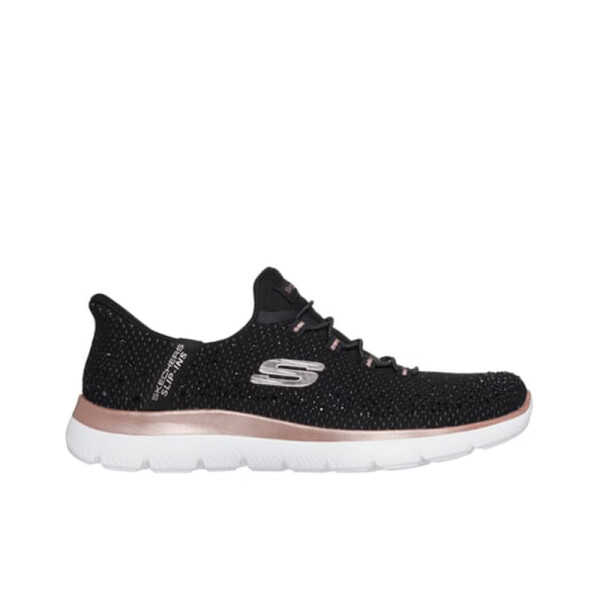 Championes Slip-Ins: Summits - Brilliant Shine Negro