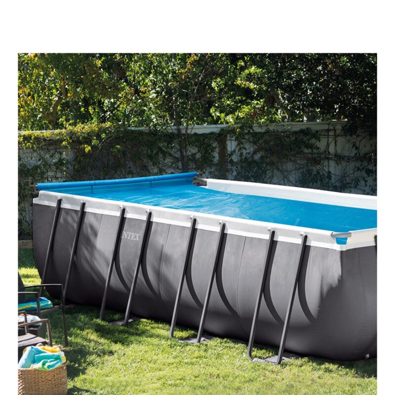 INTEX REEL ENRROLLADOR COBERTORES SOLARES RECTANGULARES - ANCHO 2.44/4.88 M Intex Reel Enrrollador Cobertores Solares Rectangulares - Ancho 2.44/4.88 M