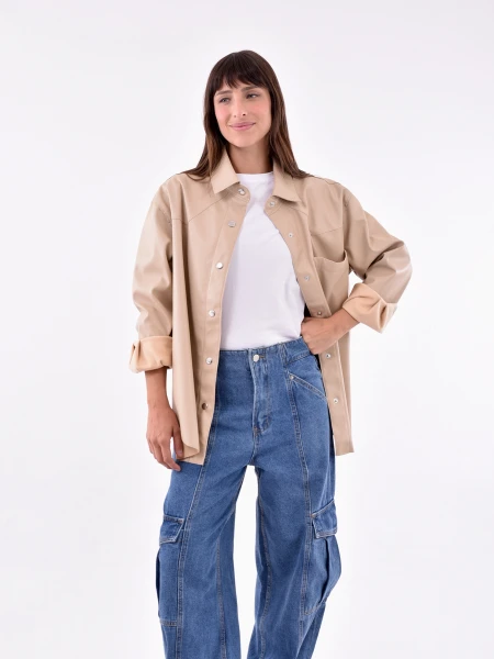 CAMISA PANDORA BEIGE