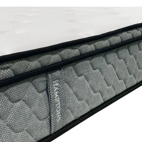 Sommier Queen Hamptons Hybrid Ruthenium Gris