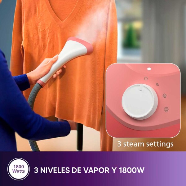 Plancha Steamer Vertical Philips Ste1020/40 PLANCHA A VAPOR STEAMER STE1020/40