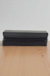Pack x 20 unid - caja 12 laminada 7x32x4 cm NEGRO