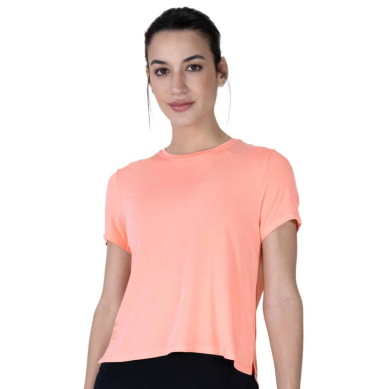 TSHIRT FEM MOD/SPX EVERLAST S.1910 PEACH S PEACH